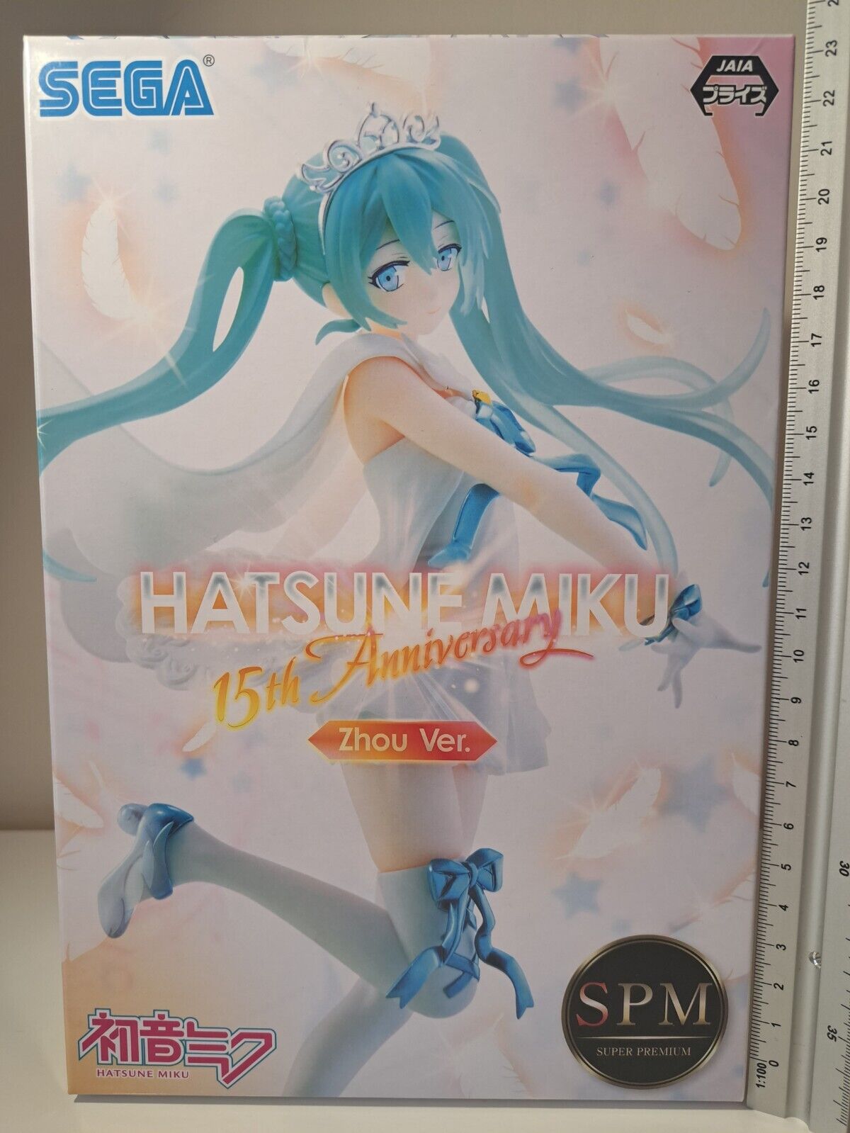 Hatsune Miku 15th Anniversary Zhou Ver SEGA SPM Super Premium Vocaloid Figure