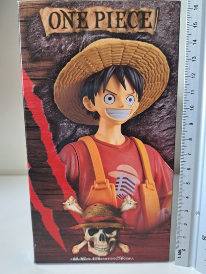 One Piece The Grandline Men Vol 8 Banpresto DXF Monkey D Luffy Film Red Bandai